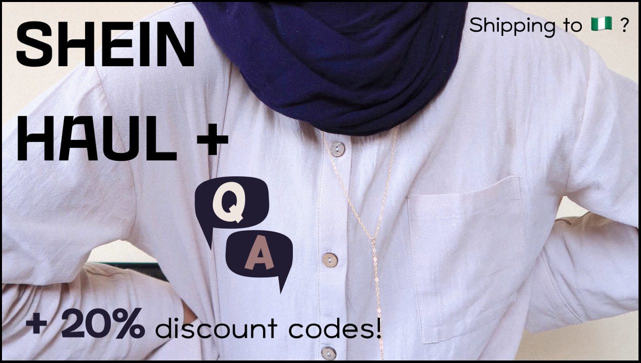 How to Shop SHEIN in Nigeria - Modest SHEIN Try-on Haul