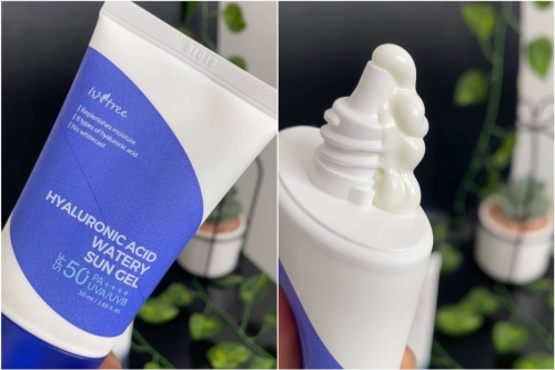 ISNTREE Hyaluronic Acid Watery Sun Gel-khairahscorner-sunscreen-review